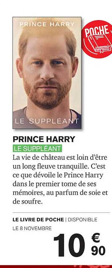 prince harry - le suppleant