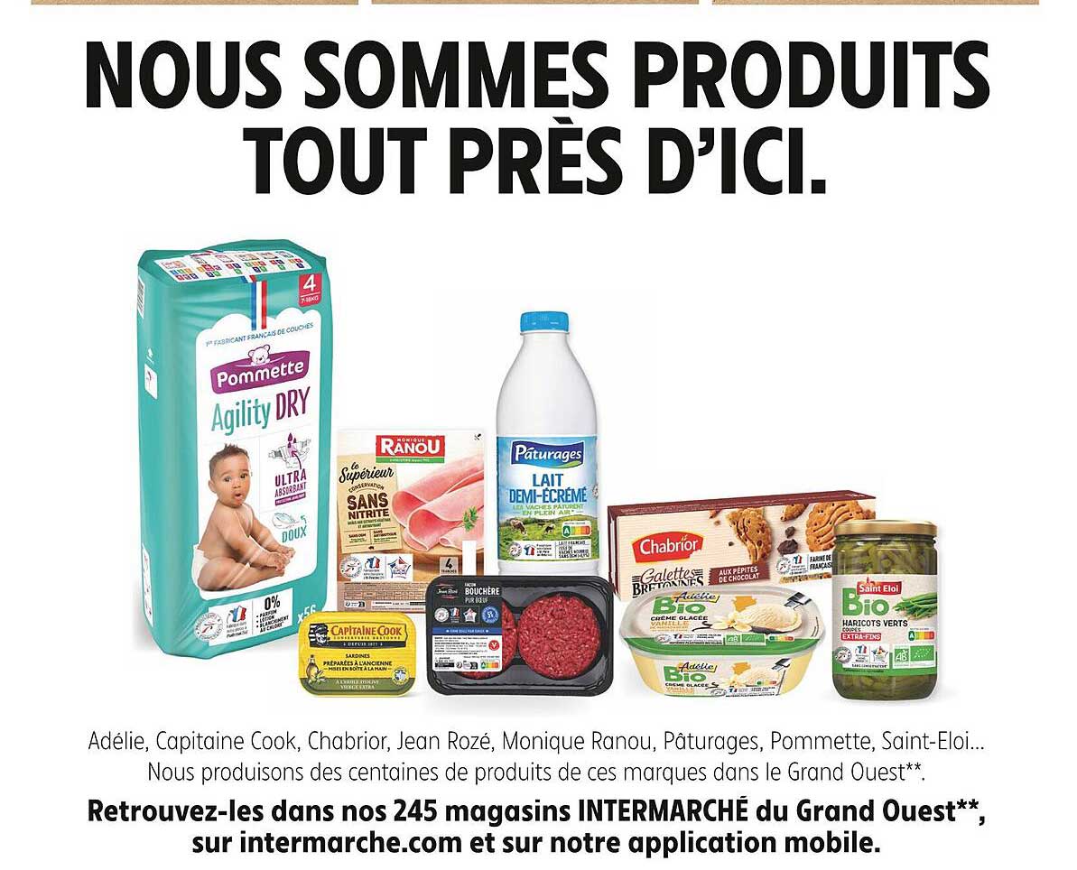 produits tout près d'ici