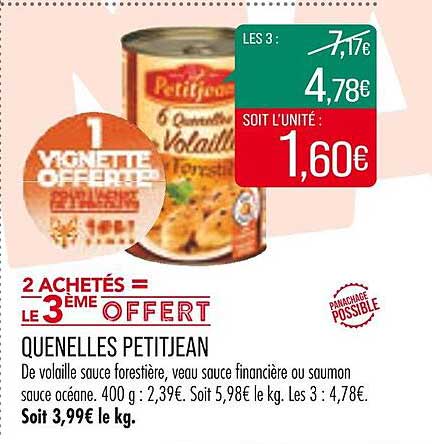 quenelles petitjean