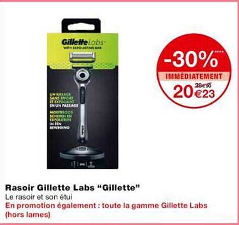 rasoir gillette labs "gillette"