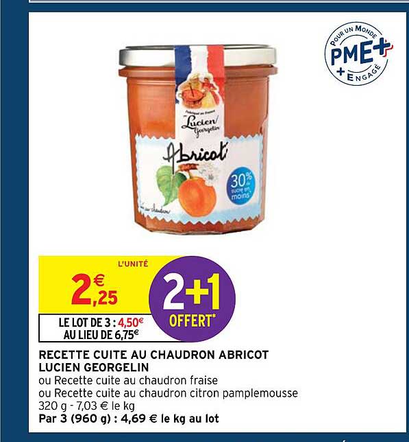 recette cuite au chaudron abricot lucien georgelin
