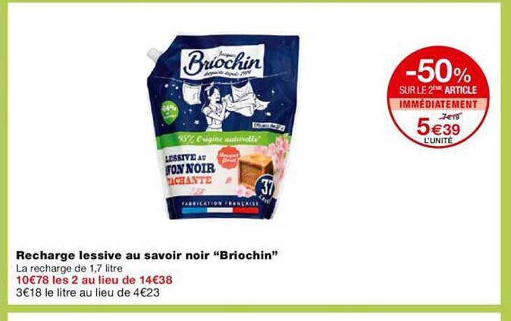 recharge lessive au savoir noir "briochin"