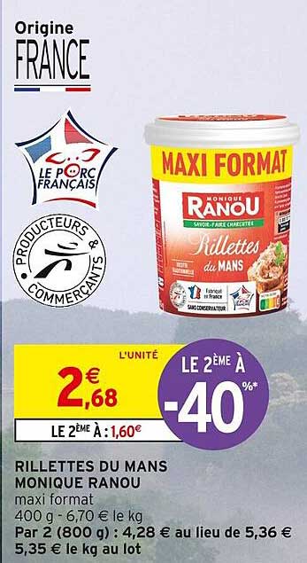 rillettes du mans monique ranou