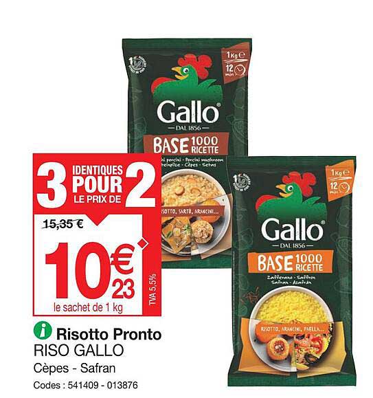 risotto pronto riso gallo