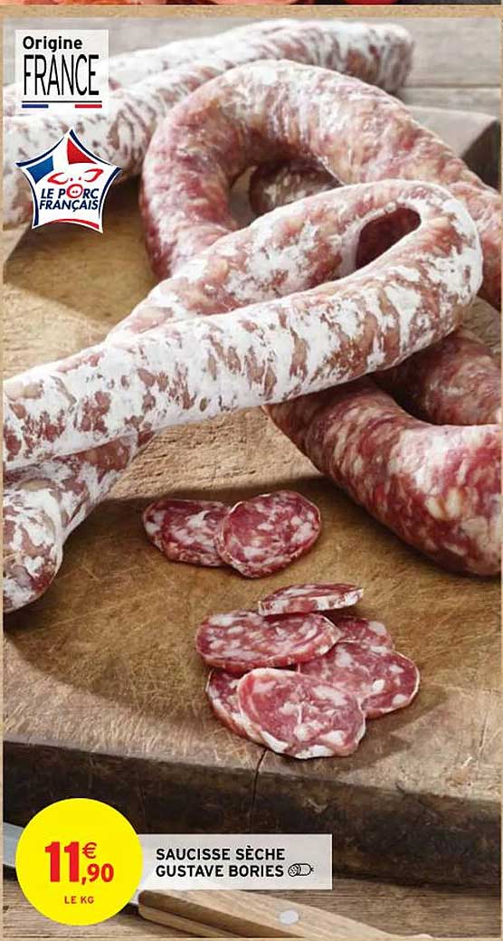 saucisse sèche gustave bories