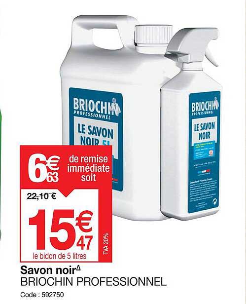 Savon Noir Briochin Professionnel