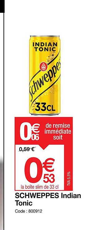schweppes indian tonic