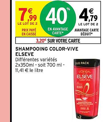 shampooing color-vive elseve
