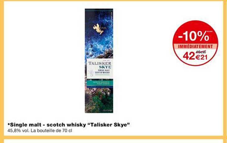 single malt - scotch whisky "talisker skye"