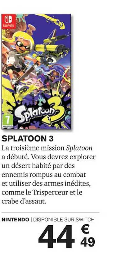 splatoon 3 - nintendo