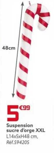 suspension sucre d'orge xxl