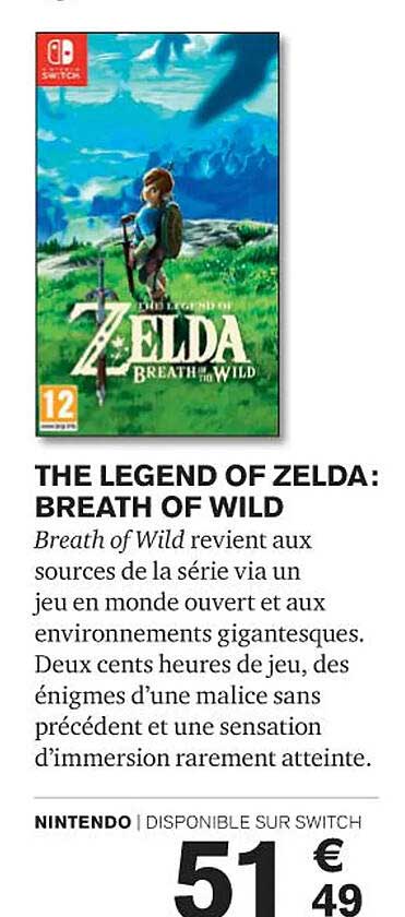 the legend of zelda: breath of wild