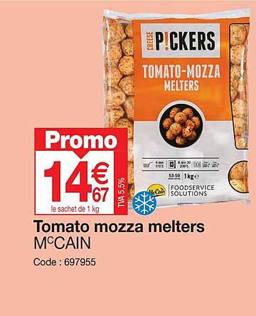 tomato mozza melters mccain