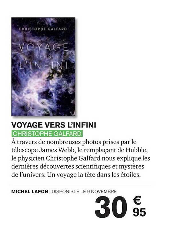 Voyage Vers L'infini - Christophe Galfard