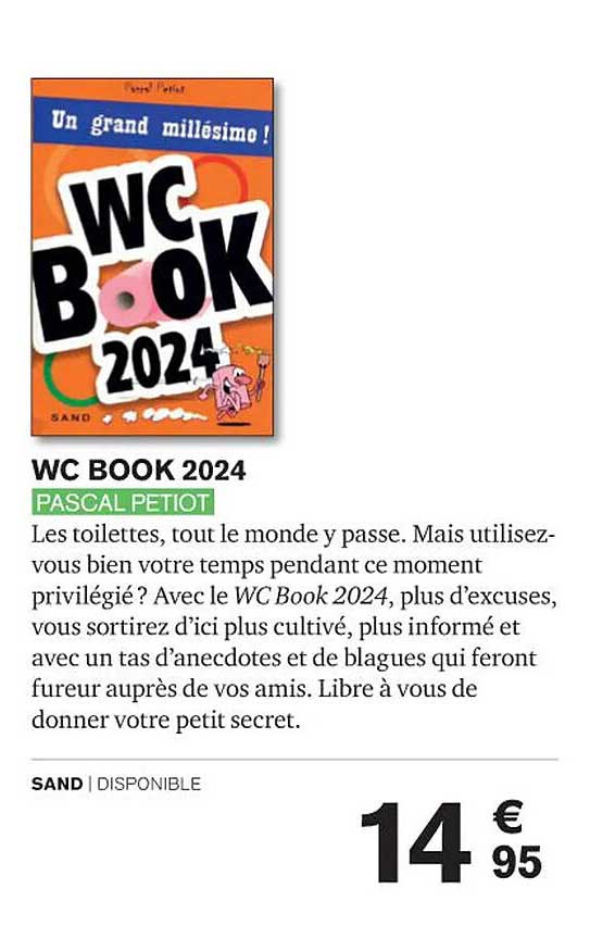Wc Book 2024 - Pascal Petiot