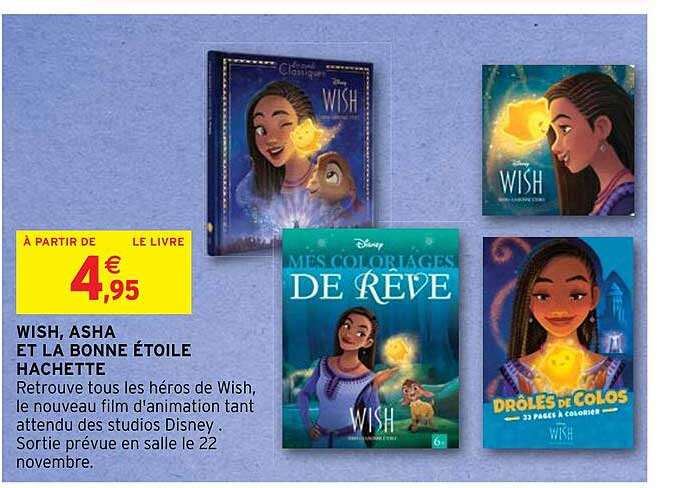 wish, asha et la bonne étoile hachette