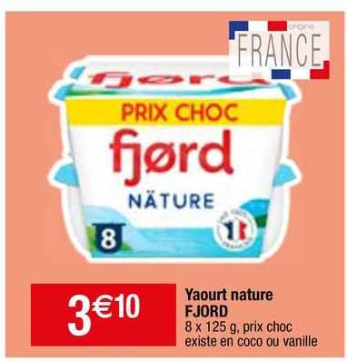 Yaourt Nature Fjord