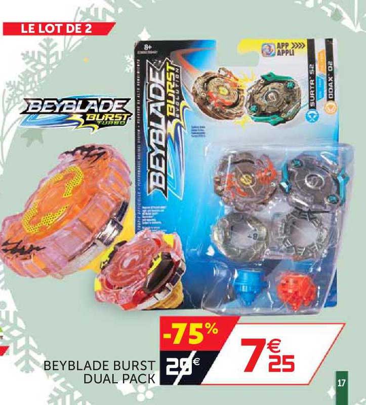 beyblade burst dual pack