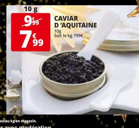 caviar d'aquitaine