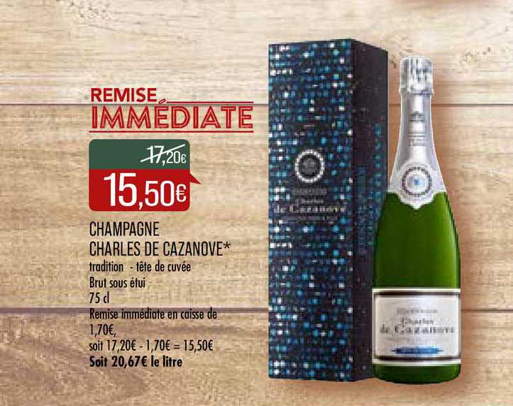 Champagne Charles De Cazanove