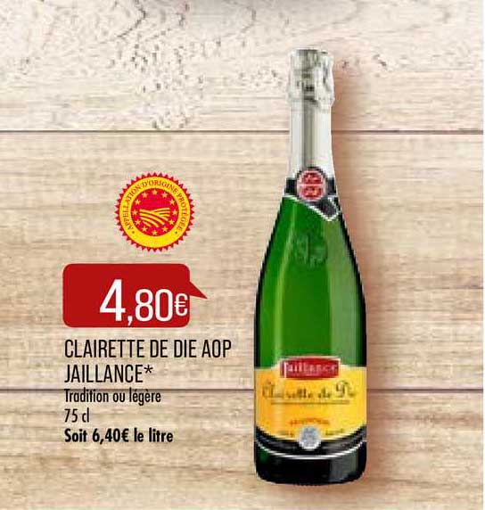 clairette de die aop jaillance