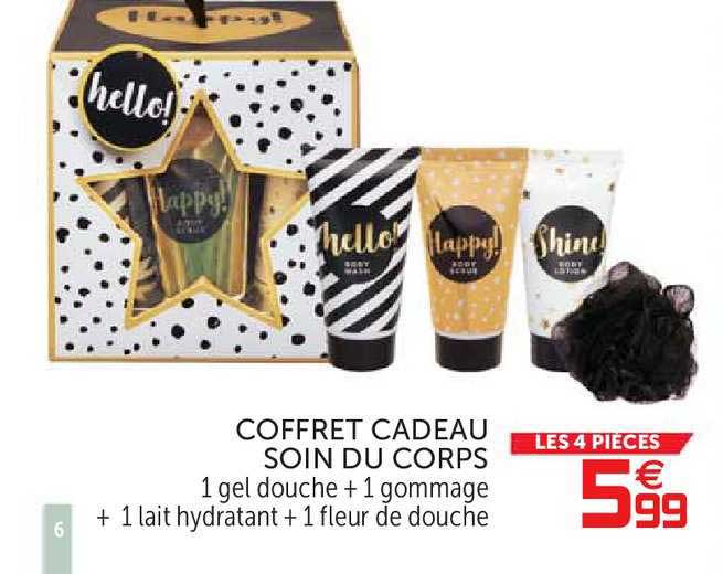 Coffret Cadeau Soin Du Corps