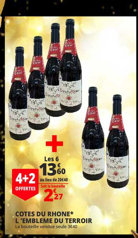 côtes du rhône l'emblème du terroir