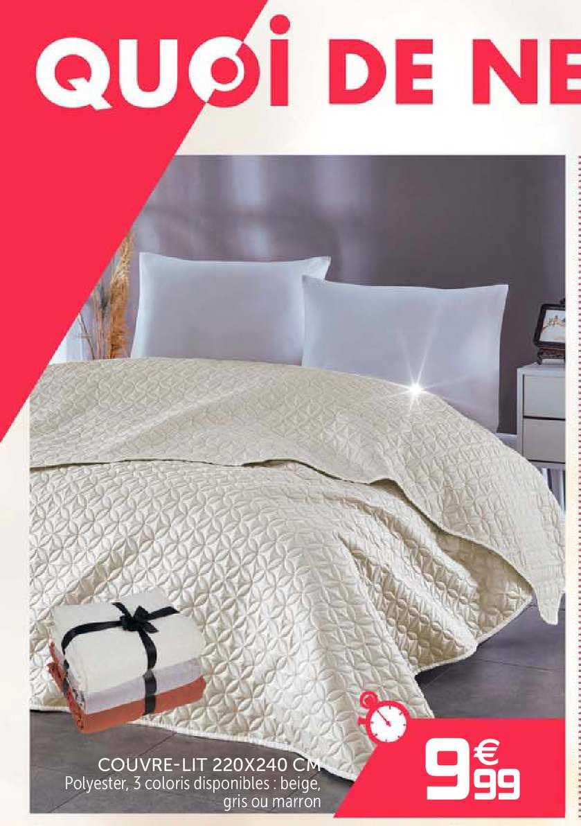 couvre lit 220x240 c