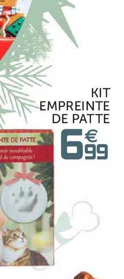 kit empreinte de patte