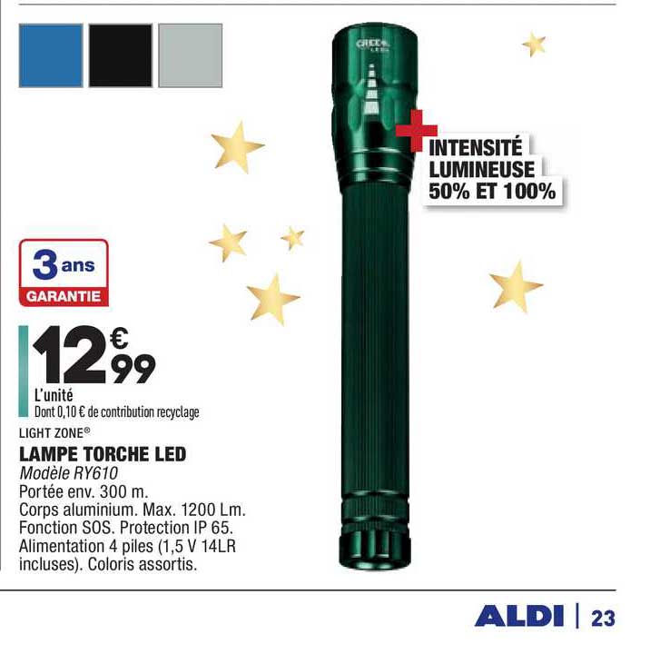 Lampe Torche Led Light Zone