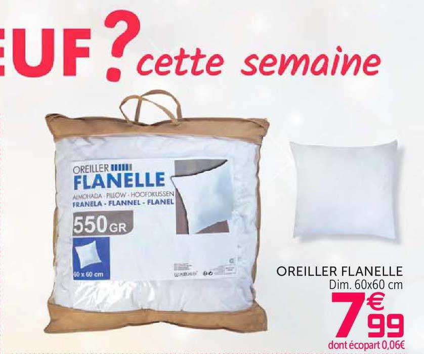 Oreiller Flanelle