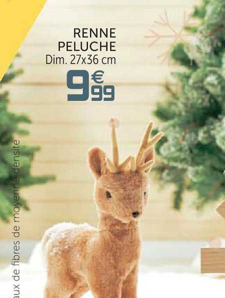 renne peluche