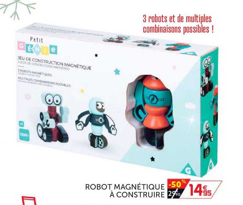 robot magnétique à construire