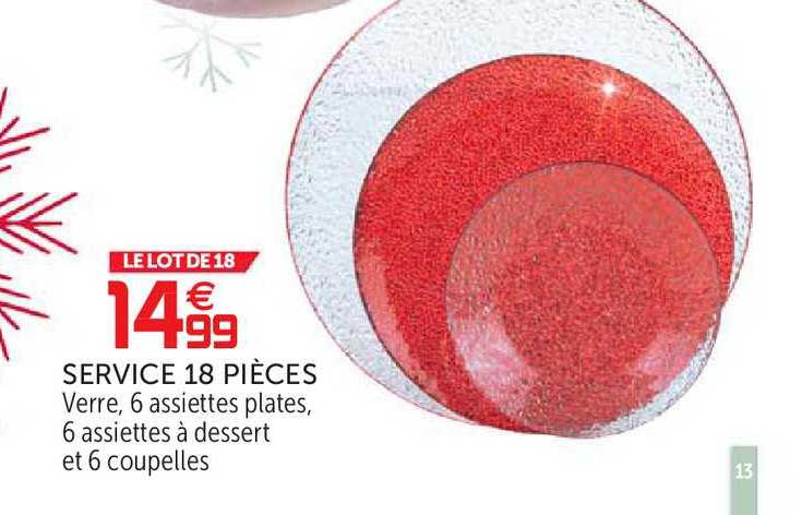Service 18 Pièces