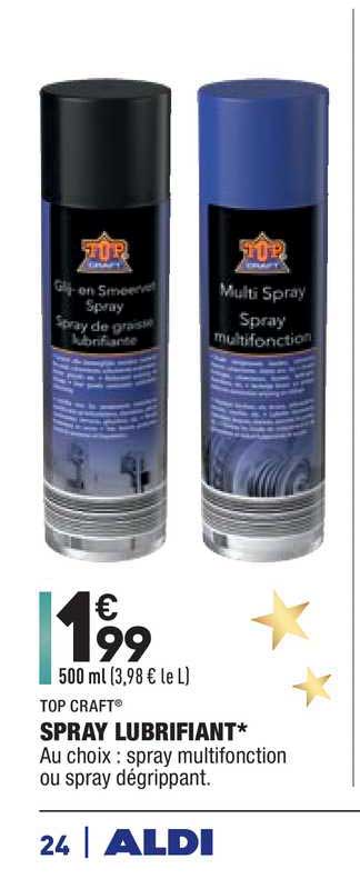 Spray Lubrifiant Top Craft