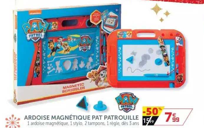 Ardoise Magnétique Pat Patrouille