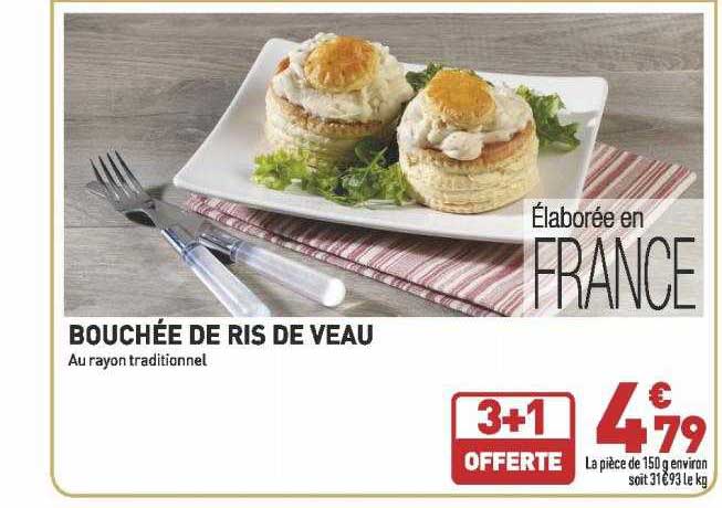 Bouchée De Ris De Veau