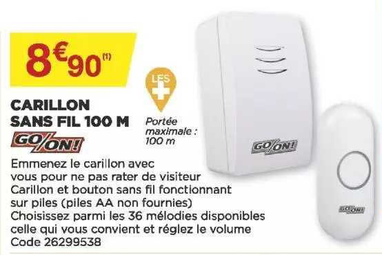 carillon sans fil go-on!