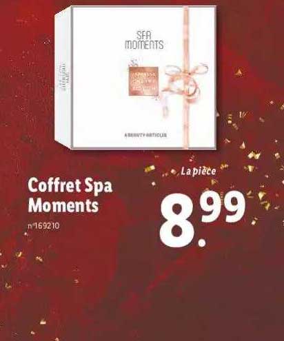 Coffret Spa Moments