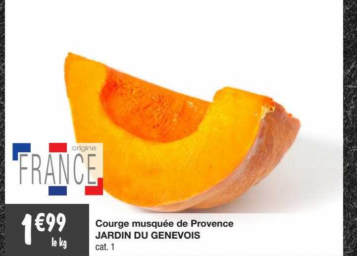 courge musquée de provence jardin du genevois
