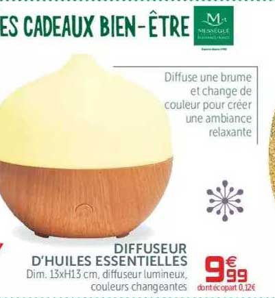 diffuseur d'huiles essentielles
