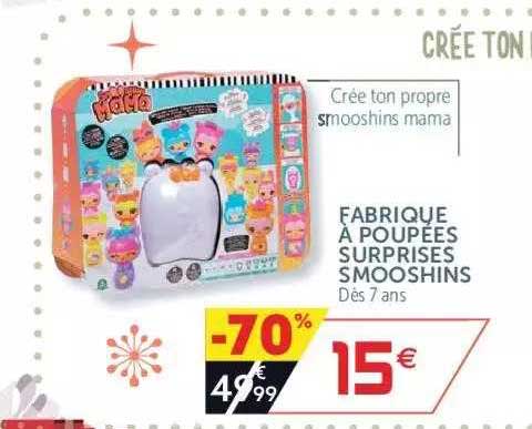 fabrique à poupées surprises smooshins
