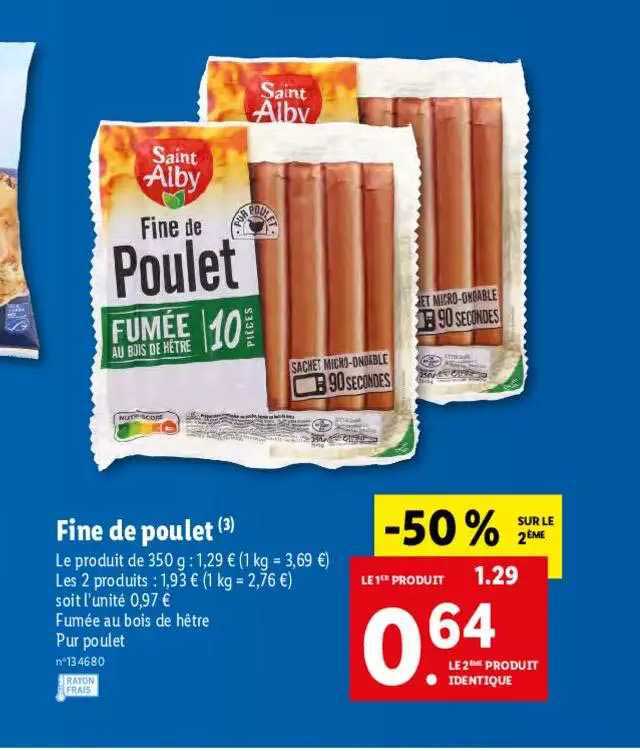 fine de poulet saint alby