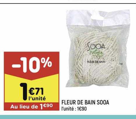 fleur de bain sooa