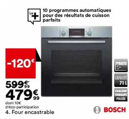 Four Encastrable Bosch