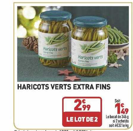Haricots Verts Extra Fins