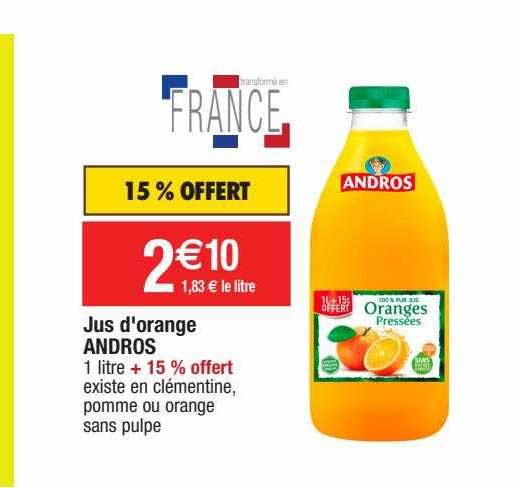 Jus D'orange Andros