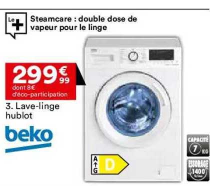 lave-linge hublot beko