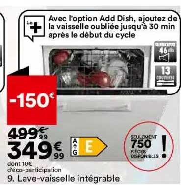 lave-vaisselle intégrable