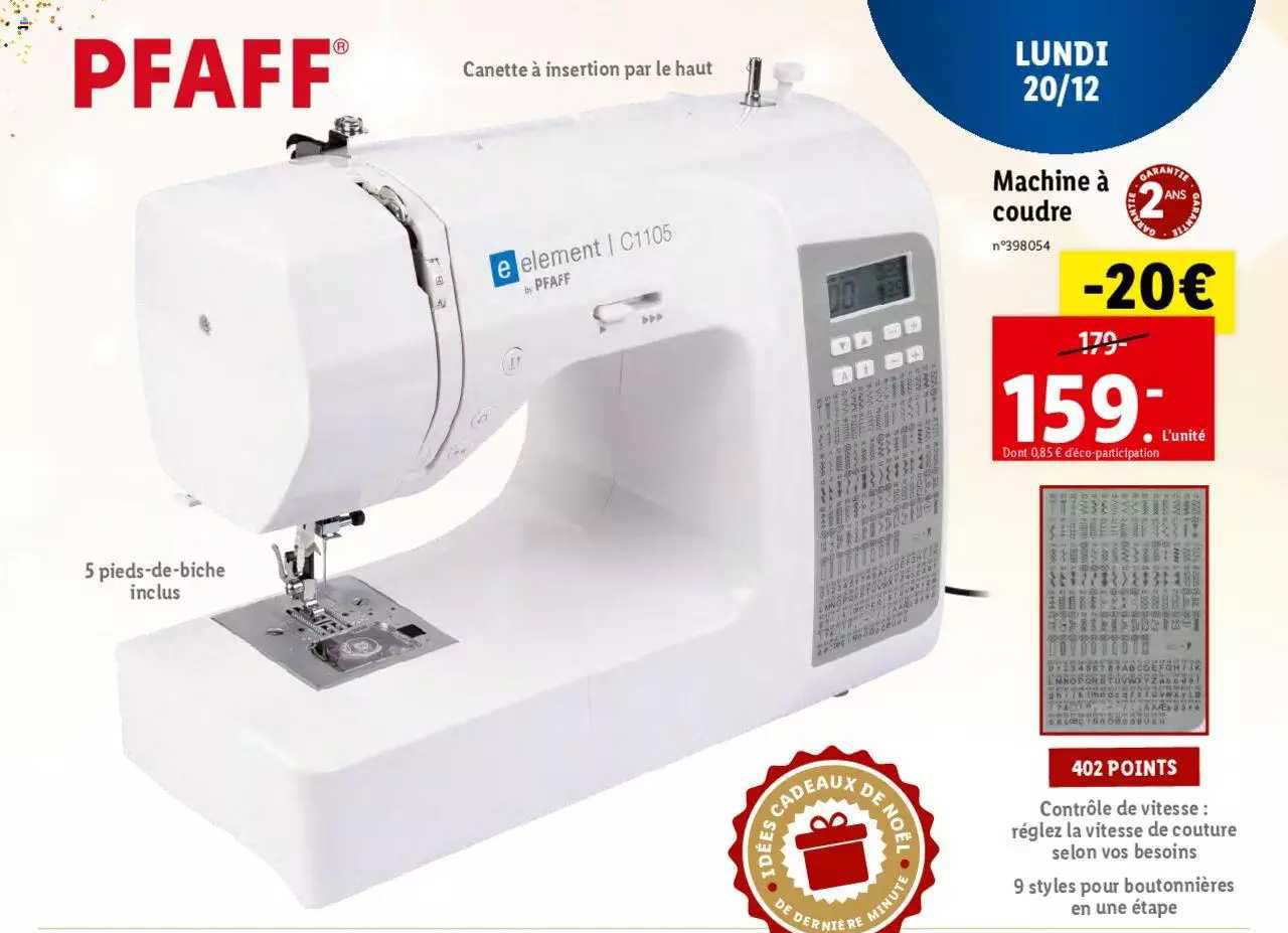 machine à coudre pfaff